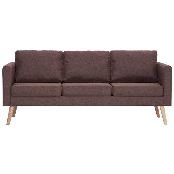Set de canapele, 2 piese, maro, material textil - WALTI WALTI