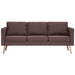 Set de canapele, 2 piese, maro, material textil - WALTI WALTI