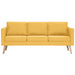 Set de canapele, 2 piese, galben, material textil - WALTI WALTI