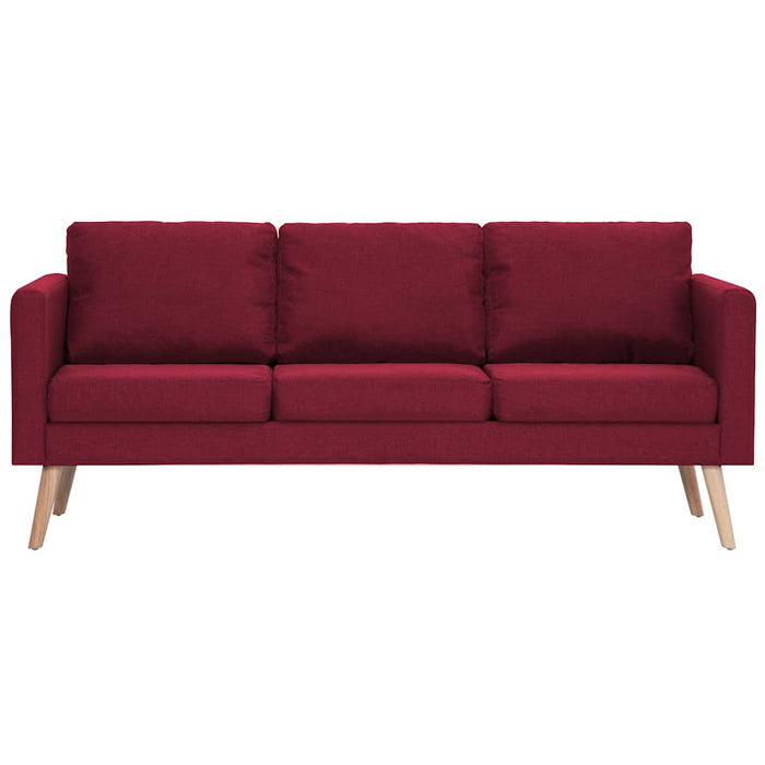 Set de canapele, 2 piese, bordo, material textil - WALTI WALTI