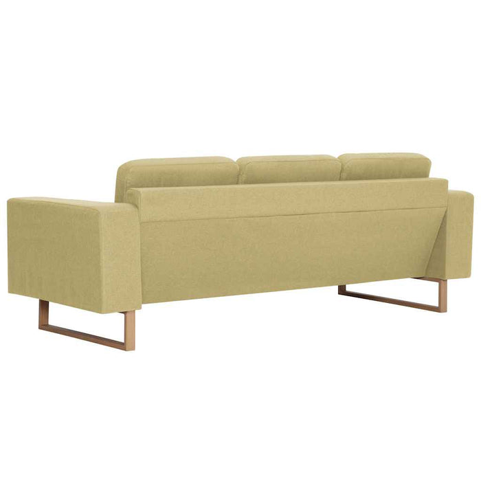 Set de canapele, 2 piese, verde, material textil WALTI