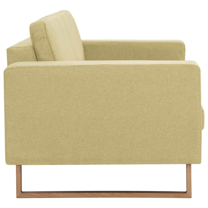 Set de canapele, 2 piese, verde, material textil WALTI