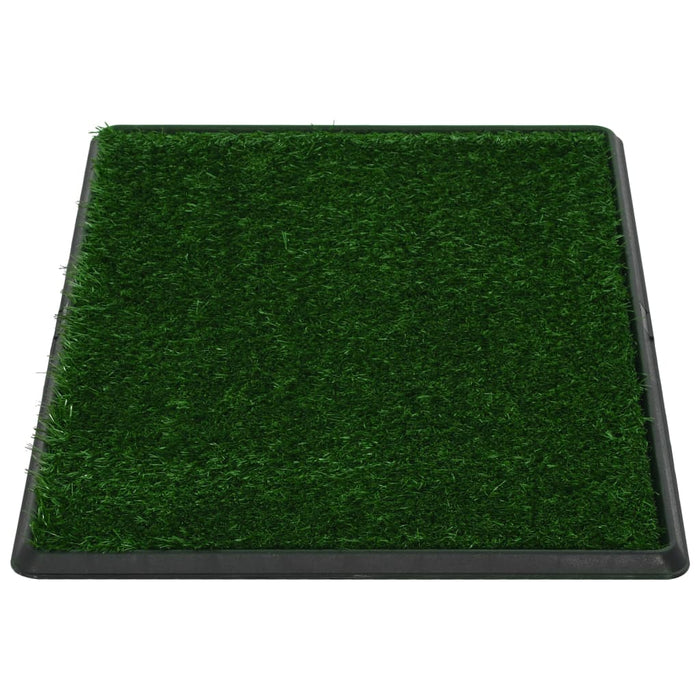 Toaletă animale companie tavă & gazon artificial 76x51x3cm WC - WALTI WALTI