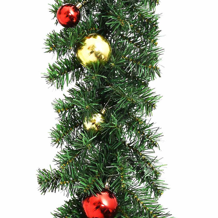 Ghirlandă de Crăciun decorată cu globuri, 5 m - WALTI WALTI