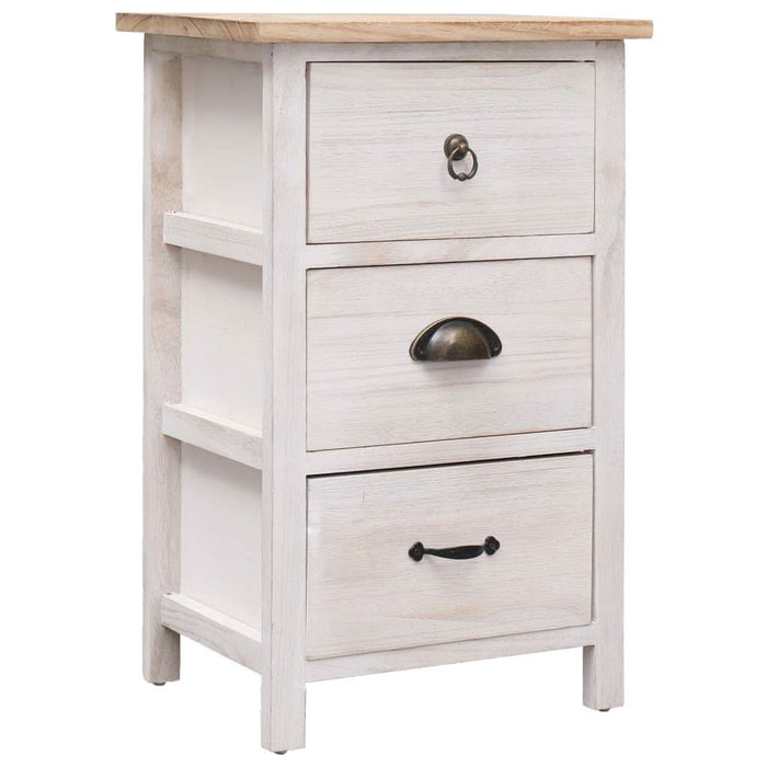 Dulap lateral, 35 x 25 x 57 cm, lemn de paulownia - WALTI WALTI