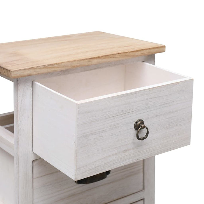 Dulap lateral, 35 x 25 x 57 cm, lemn de paulownia - WALTI WALTI