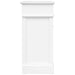Pantofar, alb, 50 x 28 x 58 cm, lemn de paulownia - WALTI WALTI