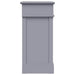 Pantofar, gri, 50 x 28 x 58 cm, lemn de paulownia - WALTI WALTI