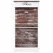 Pantofar, maro, 50 x 28 x 98 cm, lemn de paulownia - WALTI WALTI