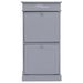 Pantofar, gri, 50x28x98 cm, lemn de paulownia - WALTI WALTI