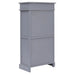 Pantofar, gri, 50x28x98 cm, lemn de paulownia - WALTI WALTI