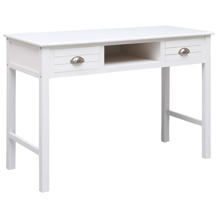 Birou de scris, alb, 110 x 45 x 76 cm, lemn - WALTI WALTI