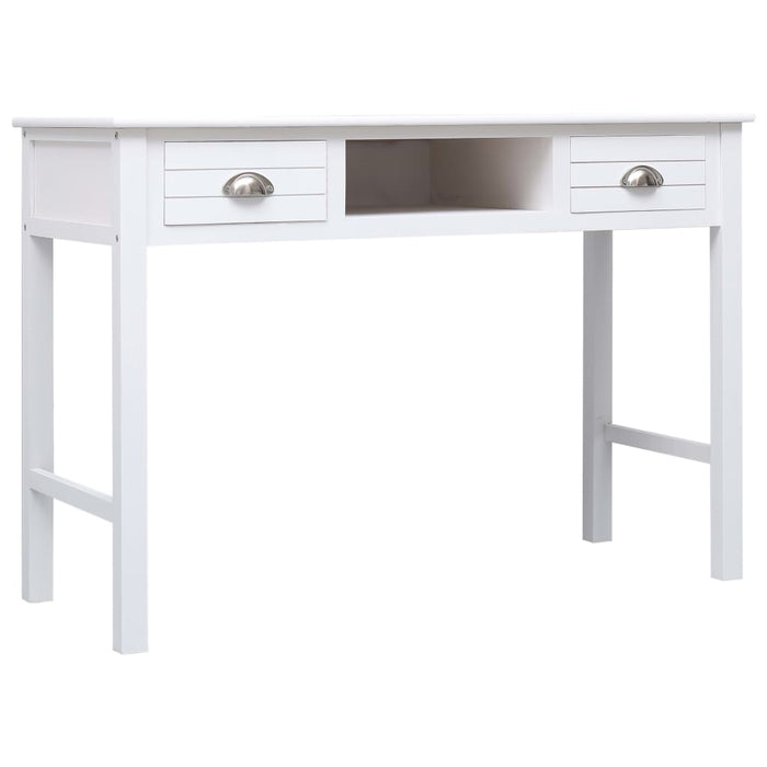 Birou de scris, alb, 110 x 45 x 76 cm, lemn - WALTI WALTI