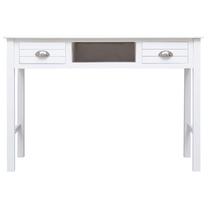 Birou de scris, alb, 110 x 45 x 76 cm, lemn - WALTI WALTI