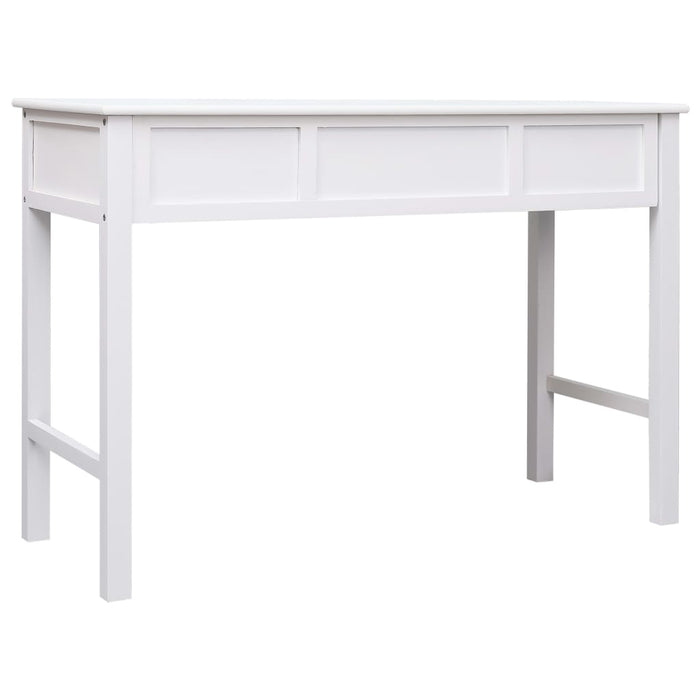 Birou de scris, alb, 110 x 45 x 76 cm, lemn - WALTI WALTI