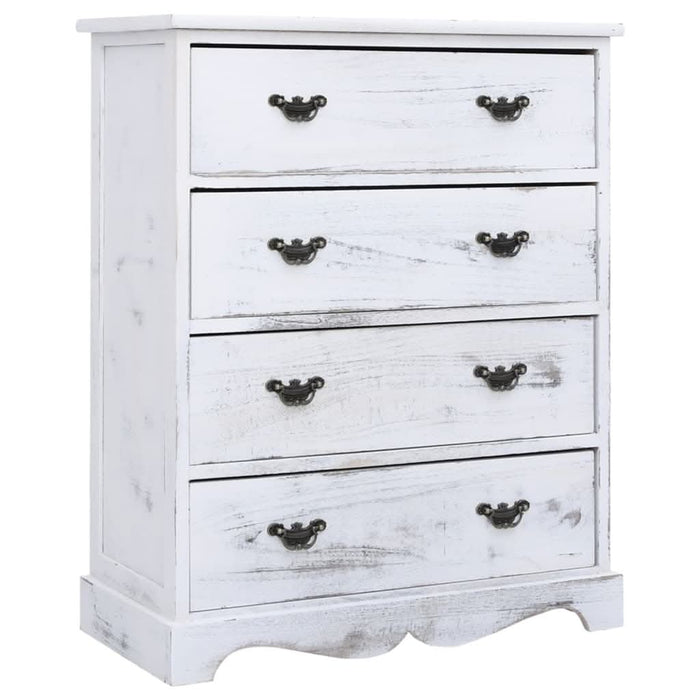 Dulap cu sertare, alb, 60x30x75 cm, lemn - WALTI WALTI