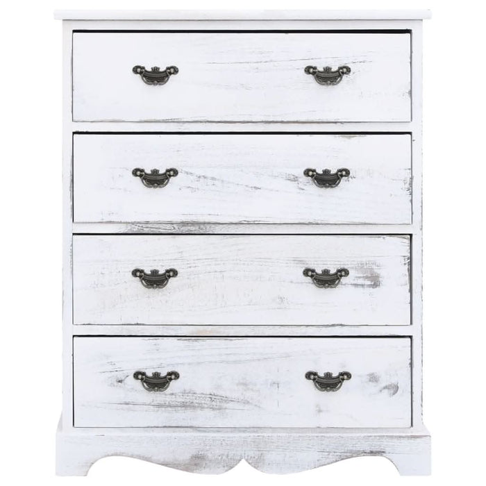 Dulap cu sertare, alb, 60x30x75 cm, lemn - WALTI WALTI