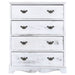 Dulap cu sertare, alb, 60x30x75 cm, lemn - WALTI WALTI