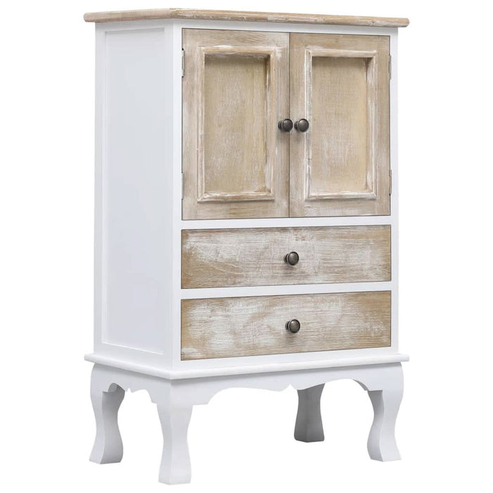 Dulap cu sertare, alb, 50 x 30 x 80 cm, lemn - WALTI WALTI