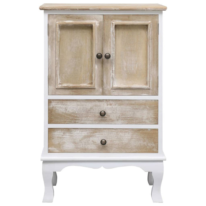 Dulap cu sertare, alb, 50 x 30 x 80 cm, lemn - WALTI WALTI
