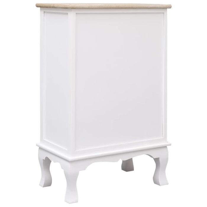 Dulap cu sertare, alb, 50 x 30 x 80 cm, lemn - WALTI WALTI