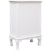 Dulap cu sertare, alb, 50 x 30 x 80 cm, lemn - WALTI WALTI