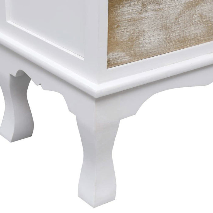 Dulap cu sertare, alb, 50 x 30 x 80 cm, lemn - WALTI WALTI