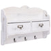 Cuier de perete, alb, 50 x 10 x 34 cm, lemn - WALTI WALTI