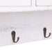Cuier de perete, alb, 50 x 10 x 34 cm, lemn - WALTI WALTI