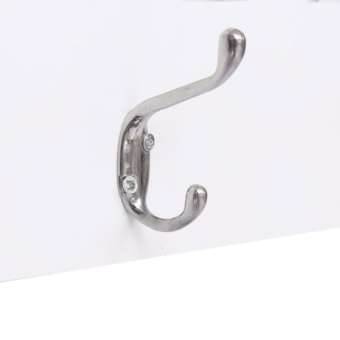 Cuier de perete WELCOME, alb, 74 x 29,5 cm - WALTI WALTI