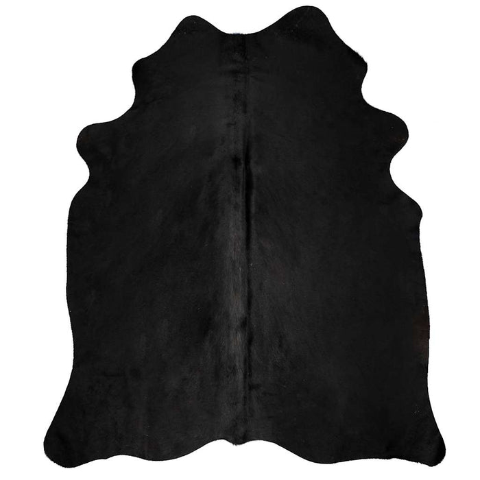 Covor din piele de vacă naturală, negru, 150 x 170 cm - WALTI WALTI