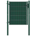 Poartă de gard din PVC și oțel, verde, 100x81 cm - WALTI WALTI