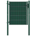 Poartă de gard din PVC și oțel, verde, 100x100 cm - WALTI WALTI