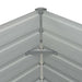 Strat înălțat de grădină antracit 160x80x77 cm oțel galvanizat - WALTI WALTI