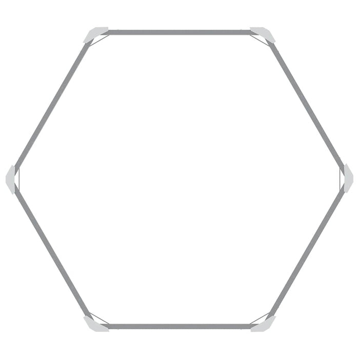Strat înălțat de grădină antracit 129x129x77 cm oțel galvanizat - WALTI WALTI