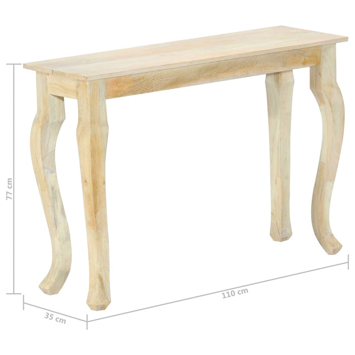 Masă consolă 110x35x77 cm, lemn masiv de mango - WALTI WALTI