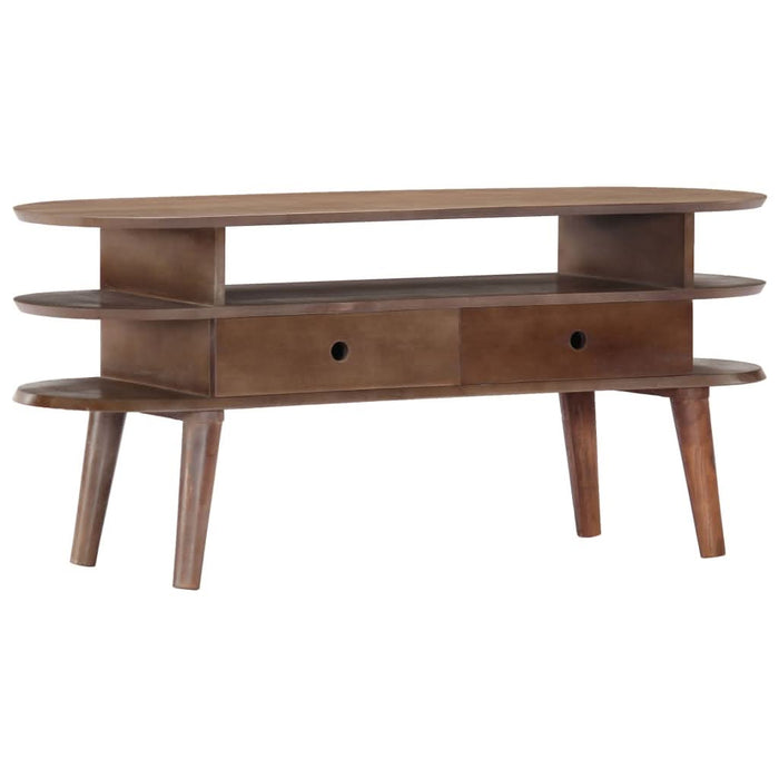 Comodă TV, 110x35x50 cm, lemn masiv de acacia - WALTI WALTI