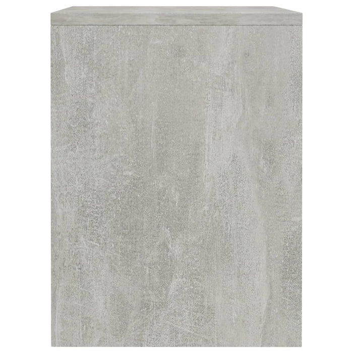 Noptieră, gri beton, 40x30x40 cm, lemn prelucrat - WALTI WALTI