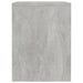 Noptiere, 2 buc., gri beton, 40x30x40 cm, lemn prelucrat - WALTI WALTI
