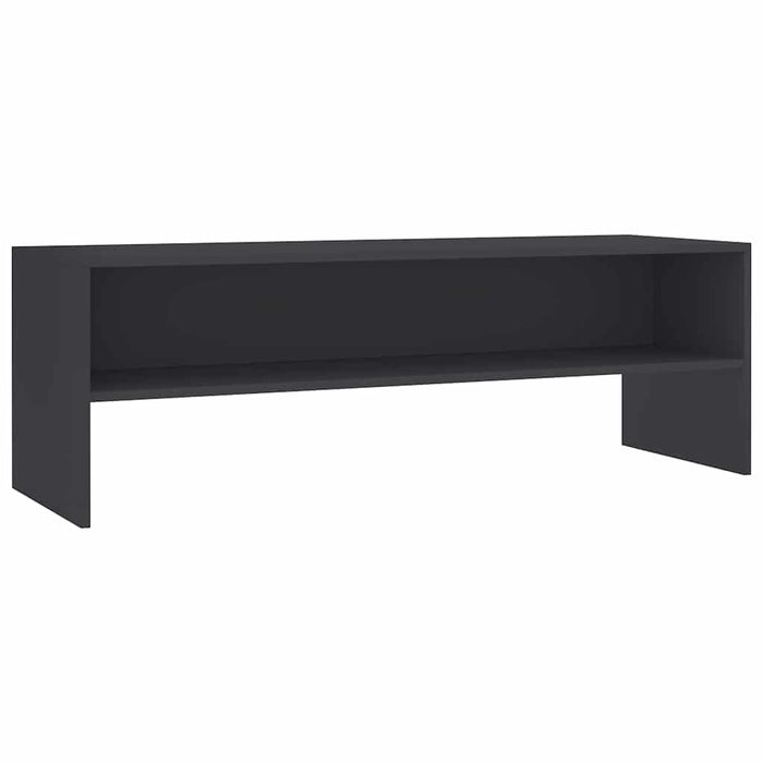 Dulap TV, gri, 120x40x40 cm, lemn prelucrat WALTI
