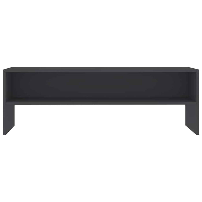 Dulap TV, gri, 120x40x40 cm, lemn prelucrat WALTI