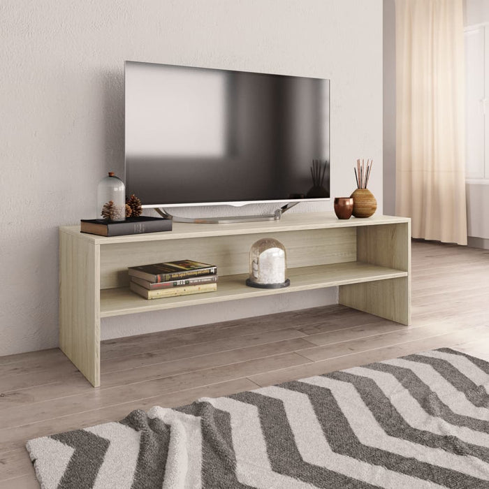 Dulap TV, stejar sonoma, 120x40x40 cm, lemn prelucrat - WALTI WALTI