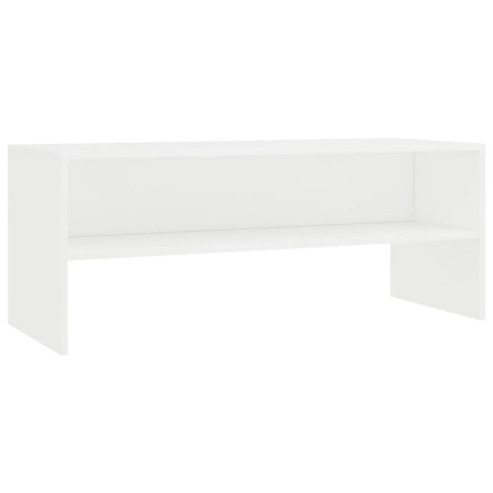 Dulap TV, alb, 100x40x40 cm, lemn prelucrat - WALTI WALTI