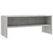 Dulap TV, gri beton, 100x40x40 cm, lemn prelucrat - WALTI WALTI