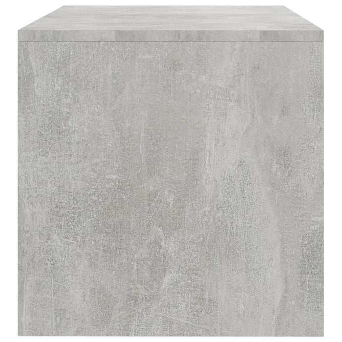 Dulap TV, gri beton, 100x40x40 cm, lemn prelucrat - WALTI WALTI