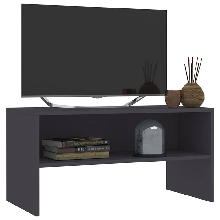 Comodă TV, gri, 80x40x40 cm, PAL WALTI