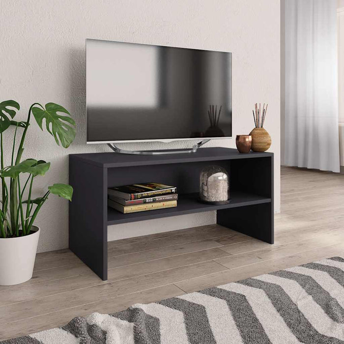 Comodă TV, gri, 80x40x40 cm, PAL WALTI