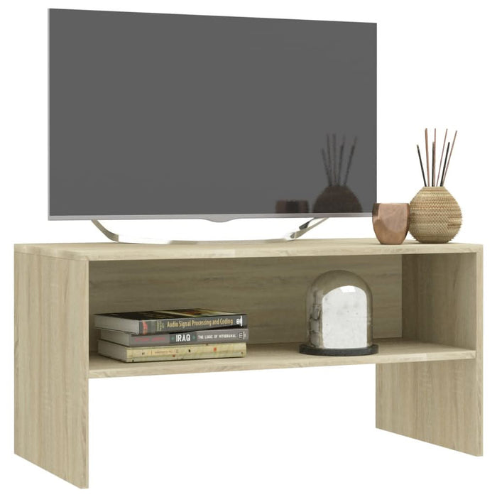 Dulap TV, stejar sonoma, 80x40x40 cm, lemn prelucrat - WALTI WALTI