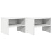 Noptiere, 2 buc., alb, 40x30x30 cm, lemn prelucrat - WALTI WALTI