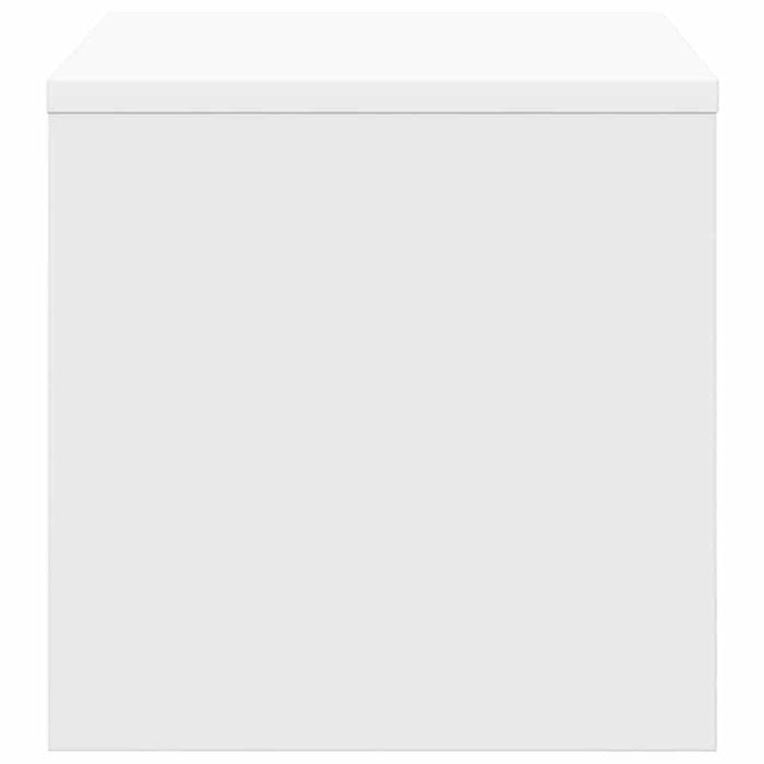 Noptiere, 2 buc., alb, 40x30x30 cm, lemn prelucrat - WALTI WALTI